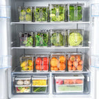 Smart Food Storage Containers – Airtight, Stackable & Space-Saving | BUY 3 GET 3 FREE 🔥